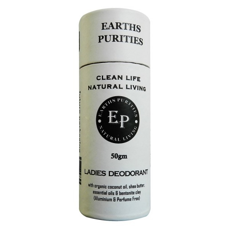 Earths Purities Ladies Push Up Deodorant 50g Health Food Store